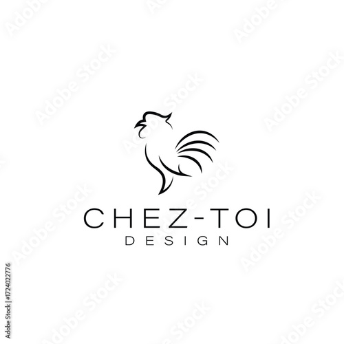 Aesthetic Real estate and interior design logo