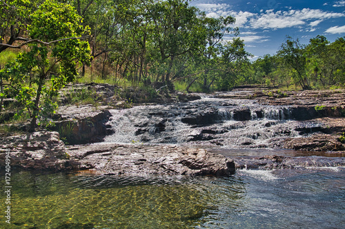 The Cascades in the tropical Litchfield National Park, Northern Territory, Australia
