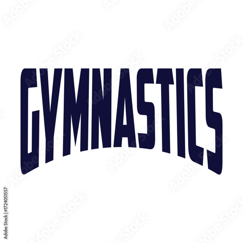 Funny Gymnast Girls Women Retro Vintage Gymnastics T-shirt Design