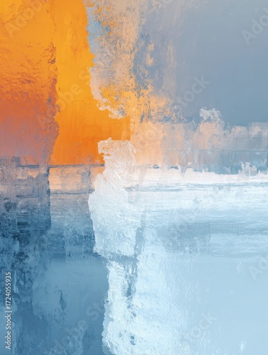 Abstract Colorful Texture Art