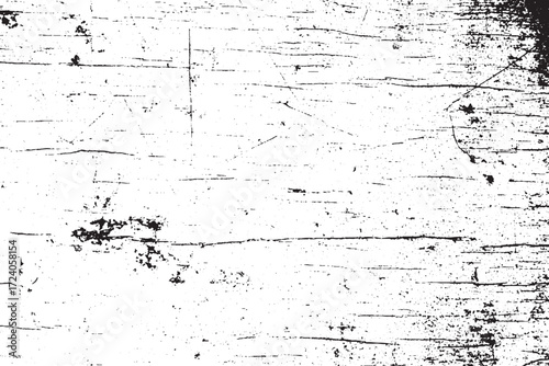 Grunge Scratched Wooden Texture Background