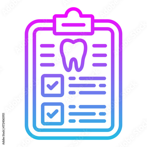 Dental Record Icon