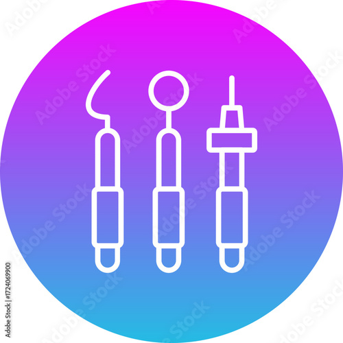 Dental Probe Icon