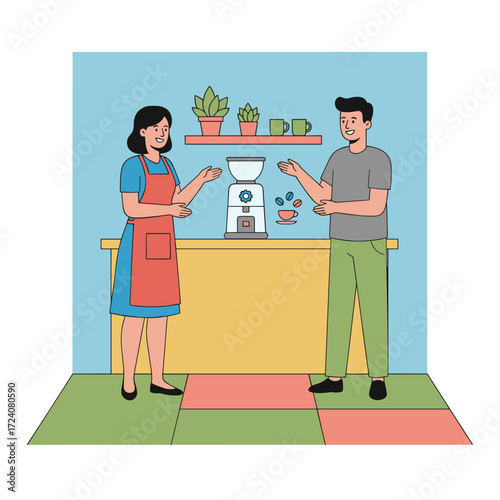 Product specialist addressing customer concerns about product usage or features