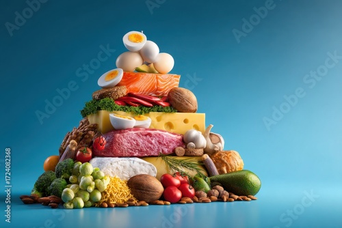 ketogenic food pyramid healthy eating