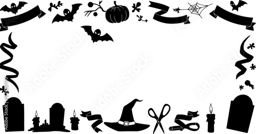 Set of graffiti spray pattern. Collection of halloween symbol, ghost, spider, cobweb, pumpkin with spray texture. Elements on white background for sticker, banner, decoration, street art, halloween.