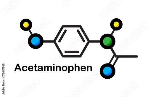 Acetaminophen Chemical Structure