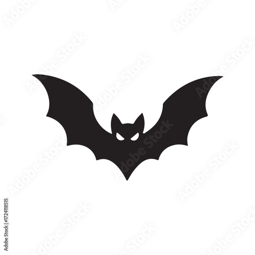halloween bat with bats