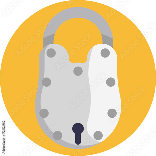 Represents locked access or restricted entry.