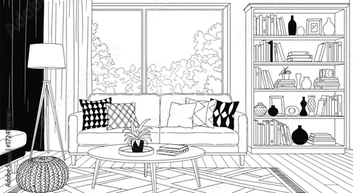 living room interior
