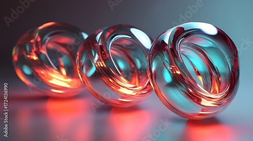 3d abstract background with beautiful and unique color contrast and amazing lightning textures