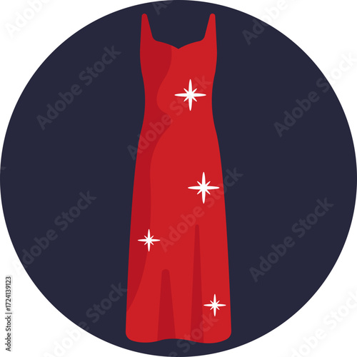 Elegant high-fashion dress symbolizing luxury and sophistication.