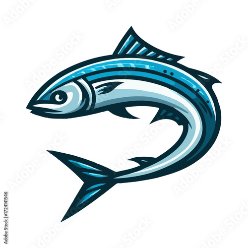 
sardine fish illustration design