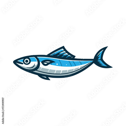 
sardine fish illustration design