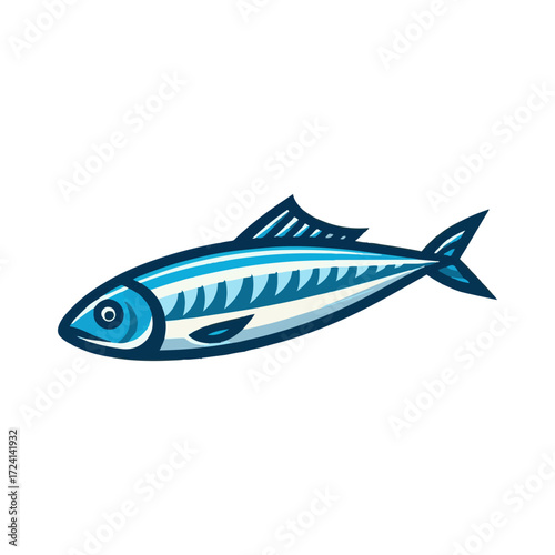 
sardine fish illustration design