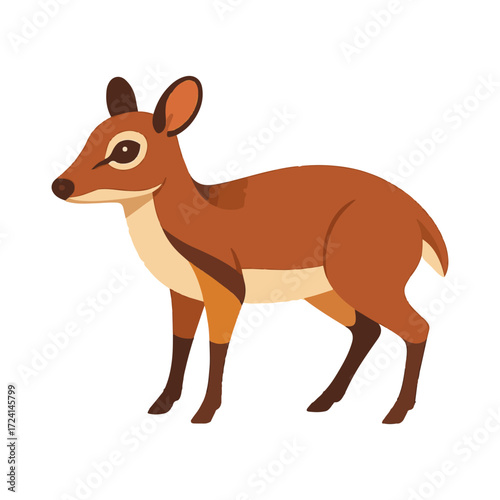 
mouse deer illustration design
