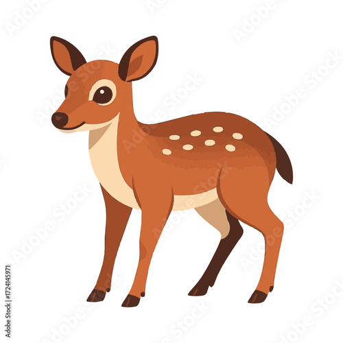 
mouse deer illustration design
