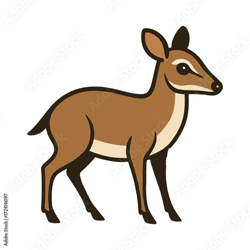 
mouse deer illustration design
