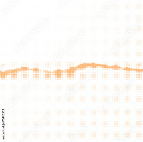 Realistic torn paper edge background with orange detail for stationery poster design branding packaging invitations and digital use