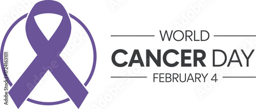 World Cancer Day banner.