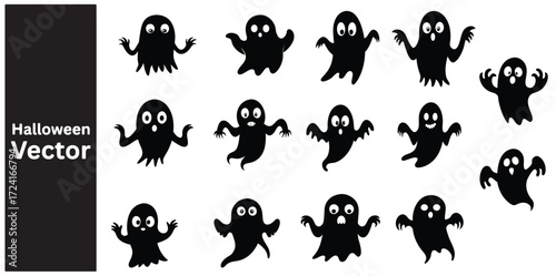 Collection of Happy Halloween Icons
