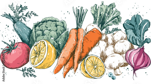 Nutrition Benefits of Vegetable and Fruit Diet for Healthy Living