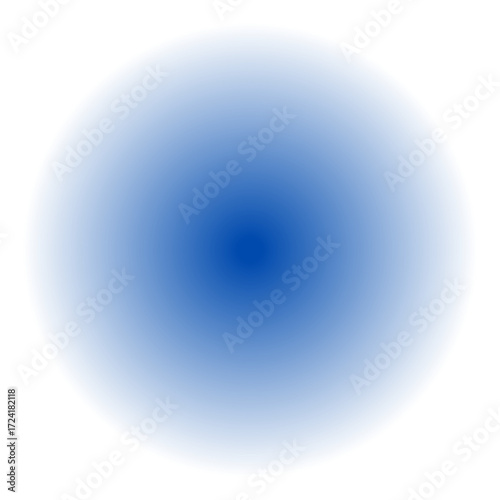 abstract blue sphere