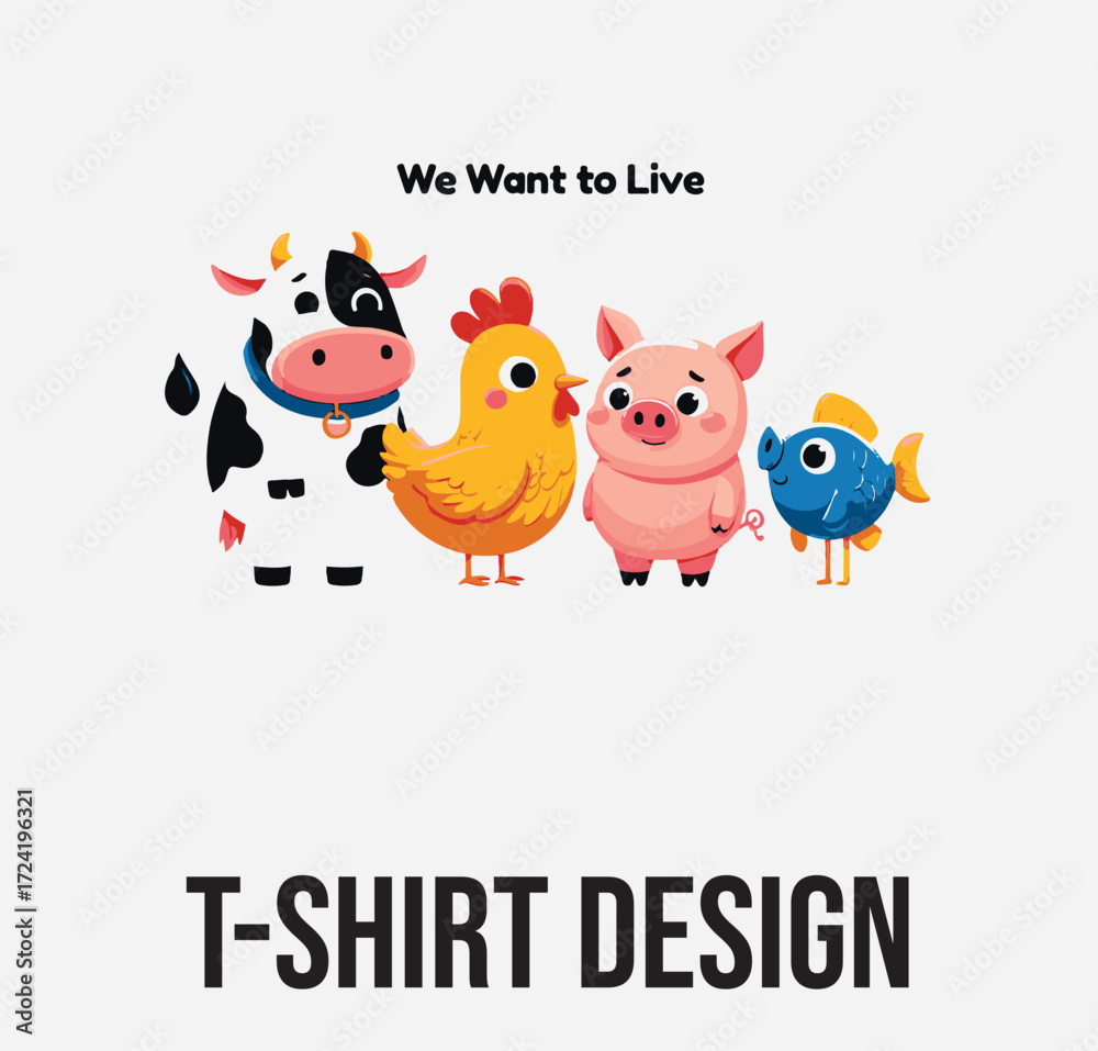 Obraz premium Vegan Lifestyle Graphic – Inspirational Botanical Typography