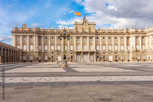Royal palace of Madrid, Spain