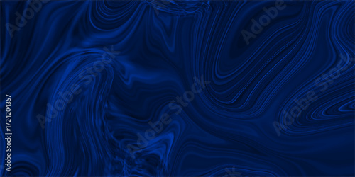 Abstract blue, white swirly wallpaper, wavy pattern texture, aquarelle colors mixing effect. Smooth, glossy texture mimics flowing ink or liquid smoke, with elegant curves. Acrylic painting on canvas 