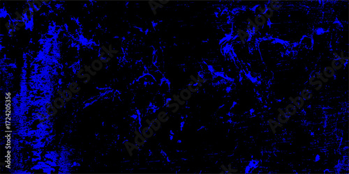 Abstract dark blue and stone grungy wall backdrop texture background. Creative paint gradients, splashes and stains for presentation and cover. Fractal art dark navy blue watercolor background.
