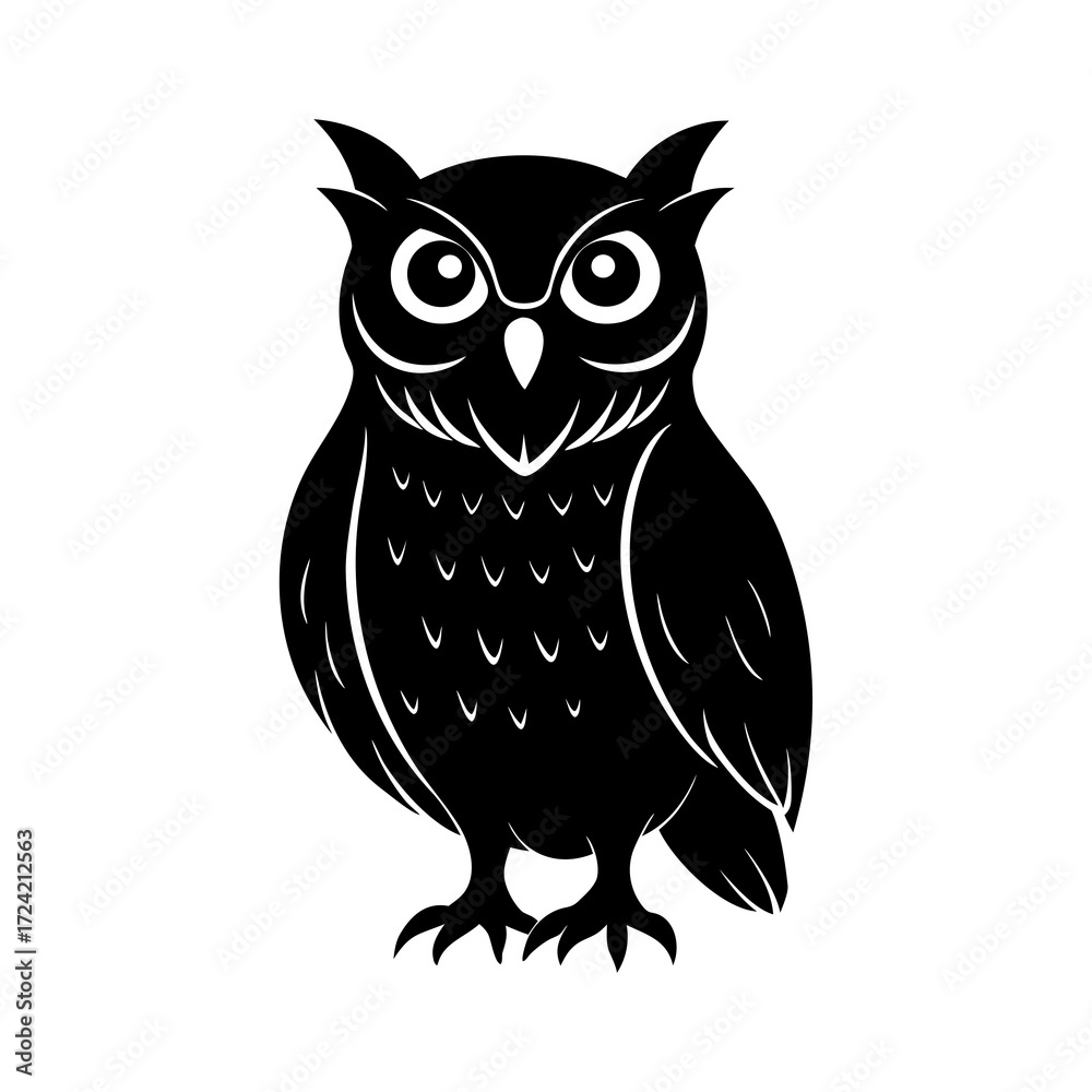 Fototapeta premium owl vector
