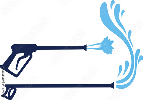  pressure washing gun icon