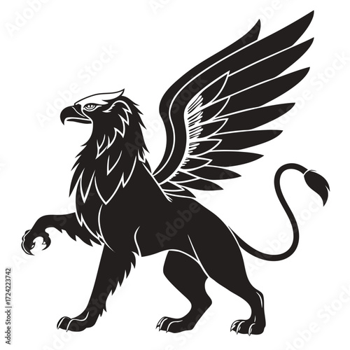vector illustration of a lion