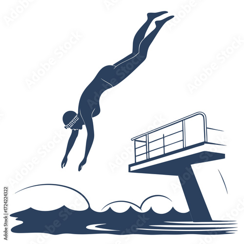 man jumping on trampoline
