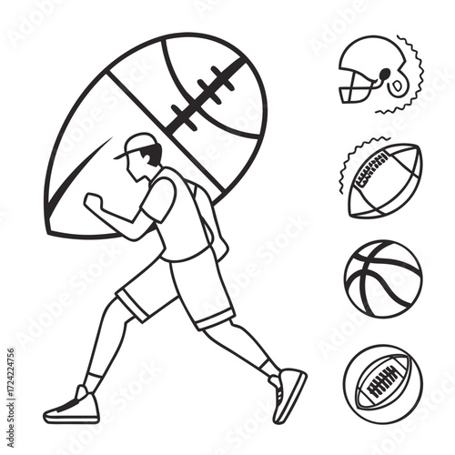 basketball player silhouette black and white vector