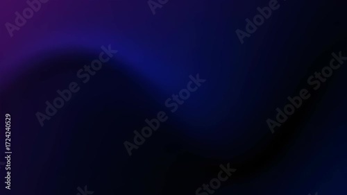 Abstract background with a dark and soft gradient of deep blue and purple with a slow, smooth shadow, a minimalist and elegant motion graphic