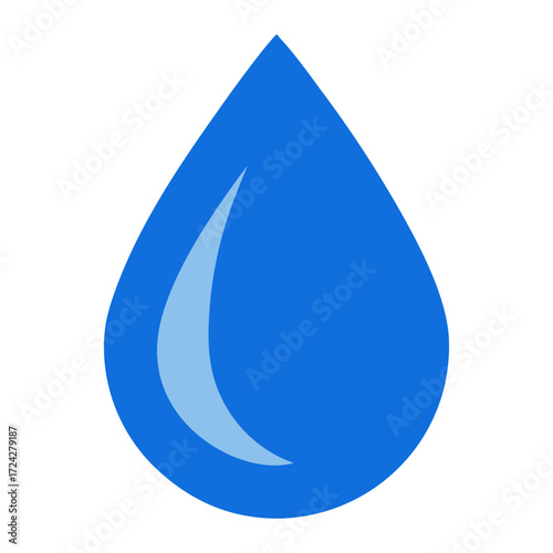 water drop icon illustration 