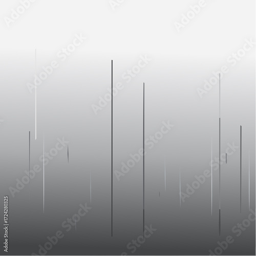 Abstract Gray Scale Vertical Lines Gradient Background
