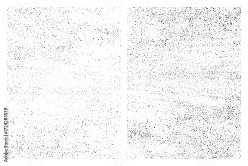 Dense and subtle grunge vector urban textures. Distressed overlay texture set. Grunge backgrounds. Abstract textured effects.
