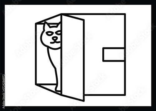 cat sketch pictures for kids coloring pages