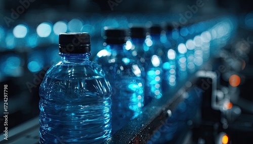 Bottled water on a production line (1)