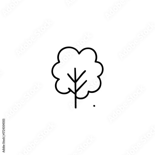 Blue outline cartoon-style boot with laces showing