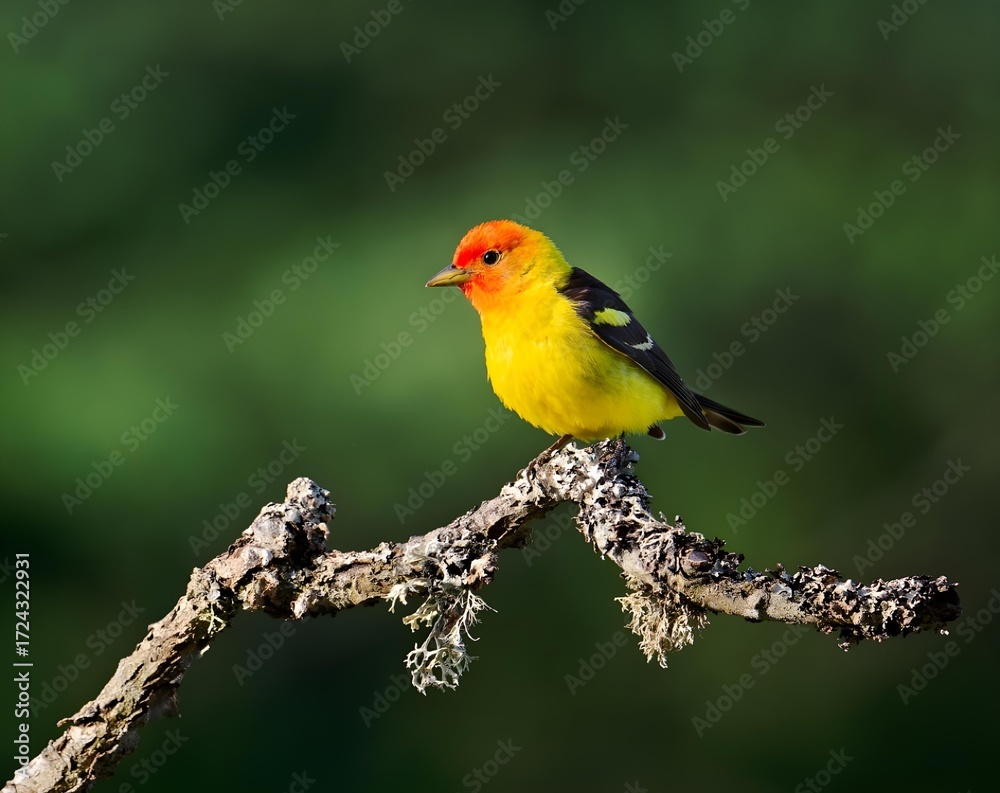 Fototapeta premium robin on a branch