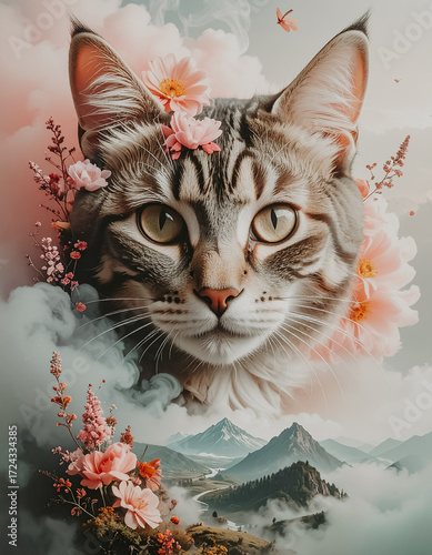 portrait of a cat