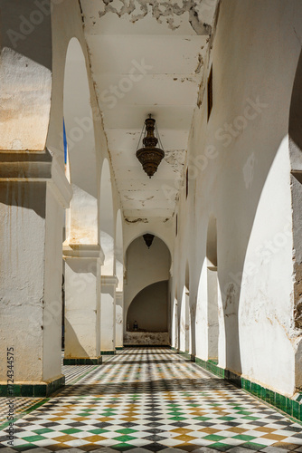 Canvas Print Famous Tourist Attractions in Tlemcen: The Sidi Boumediene Site, Algeria,