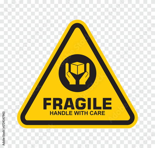 Fragile Labels Handle with Care Stickers for Shipping and Packaging