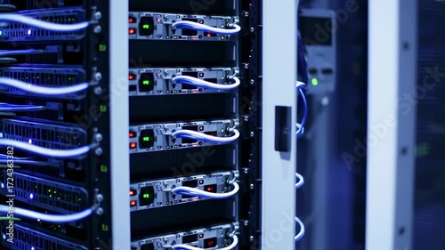 Server Rack Interior