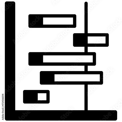 Gantt Chart  Icon