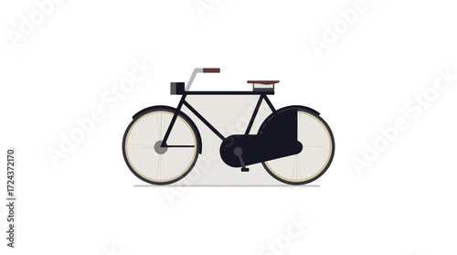 Classic bicycle illustration